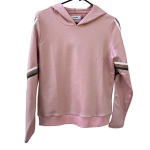 ENSMBL Women's Pullover Hoodie Size Small‎ Sugar Lips Pink Long Sleeve Stretch